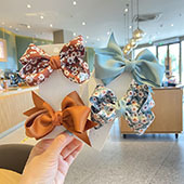 儿童发饰春夏款蝴蝶结发夹可爱公主头饰顶夹女童鸭嘴夹子 diy材料详情33