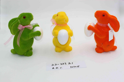 The 2023 new Easter Bunny Run Station features cute and realistic rabbit-shaped designs and universal scene arrangements pic 2