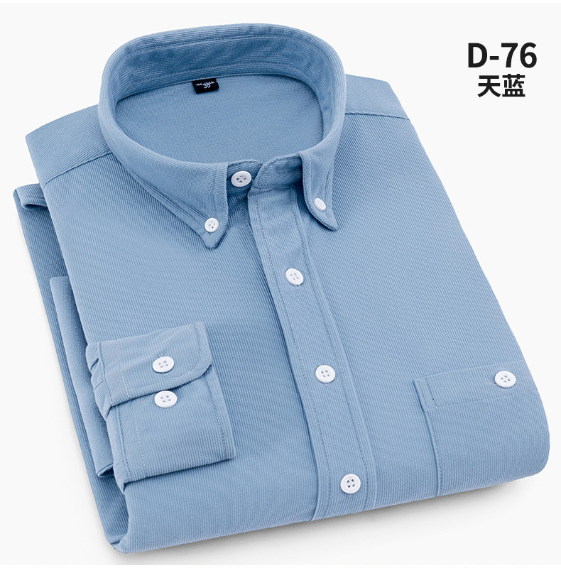 Camisa de pana otoño manga larga plus cotton coat hombre negocios casual top camisa sin escaldor coat hombre al por mayor pic 17