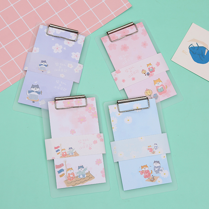 Sticky note paper, small Daisy board, clip-on sticky notes, cute cartoon sticky note book, simple student note-taking sticky note customization pic 13
