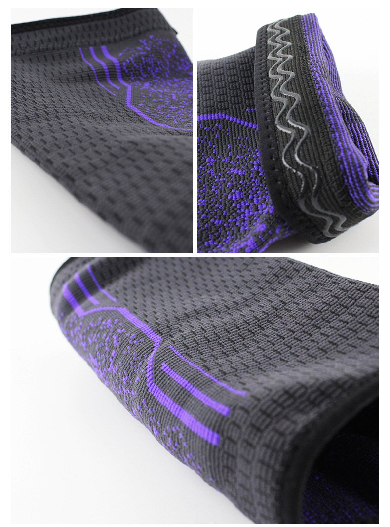 运动护膝户外跑步篮球骑行登山防滑透气尼龙护膝可加工定制logo详情11