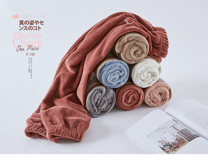 Autumn and winter lazy casual pajama pants, fairy warm pants wholesale for home outerwear, with fleece and thickened coral fleece for comfortable toe tightening pic 12