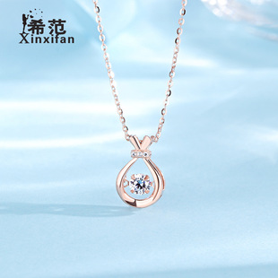 925纯银单珍珠碎银子手链项链女不规则方块手串复古法式超闪INS风详情6