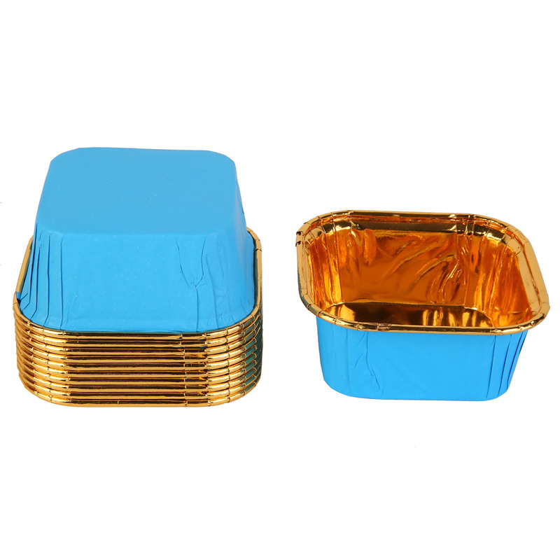 纯色正方形蛋糕纸杯50个一包蛋糕杯详情8