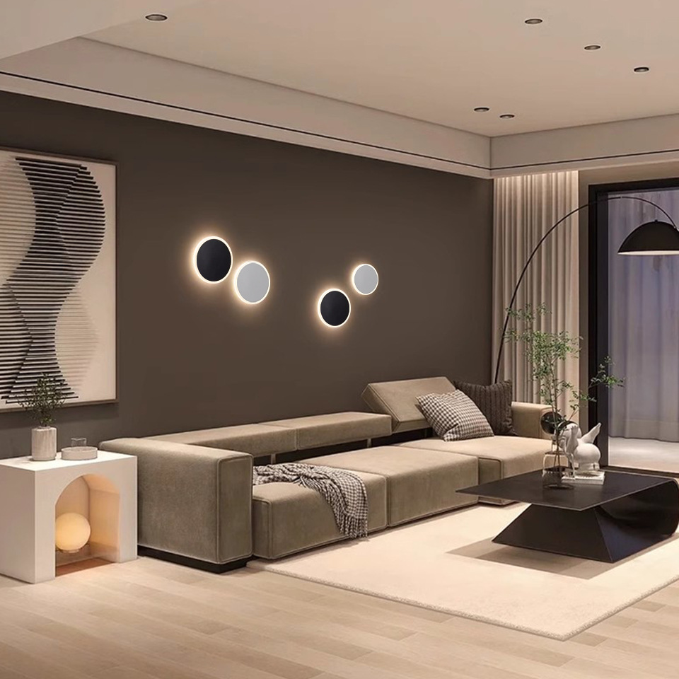 Nordic minimalist led wall lamp ajuste toque moderno dormitorio lámpara de cabecera pasillo salón fondo lámpara cálida decoración pic 11