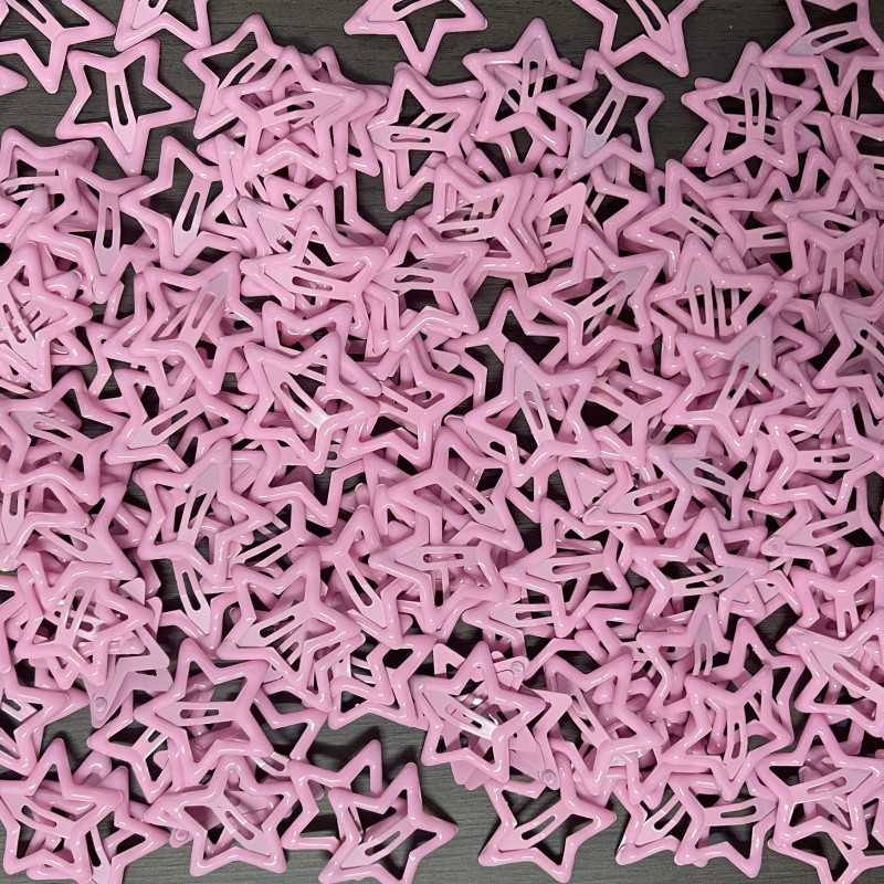 星星发夹y2k多巴胺卡子女儿童配饰头饰bb刘海夹五角星鸭嘴夹批发详情35