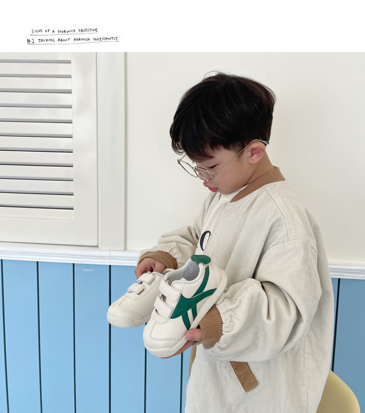 2023春季新款运动鞋INS超火儿童鞋子韩版日系软底宝宝鞋一件代发详情39
