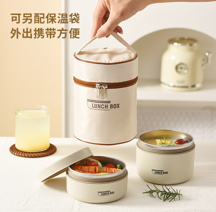 Japanese-style insulated lunch box pic 3