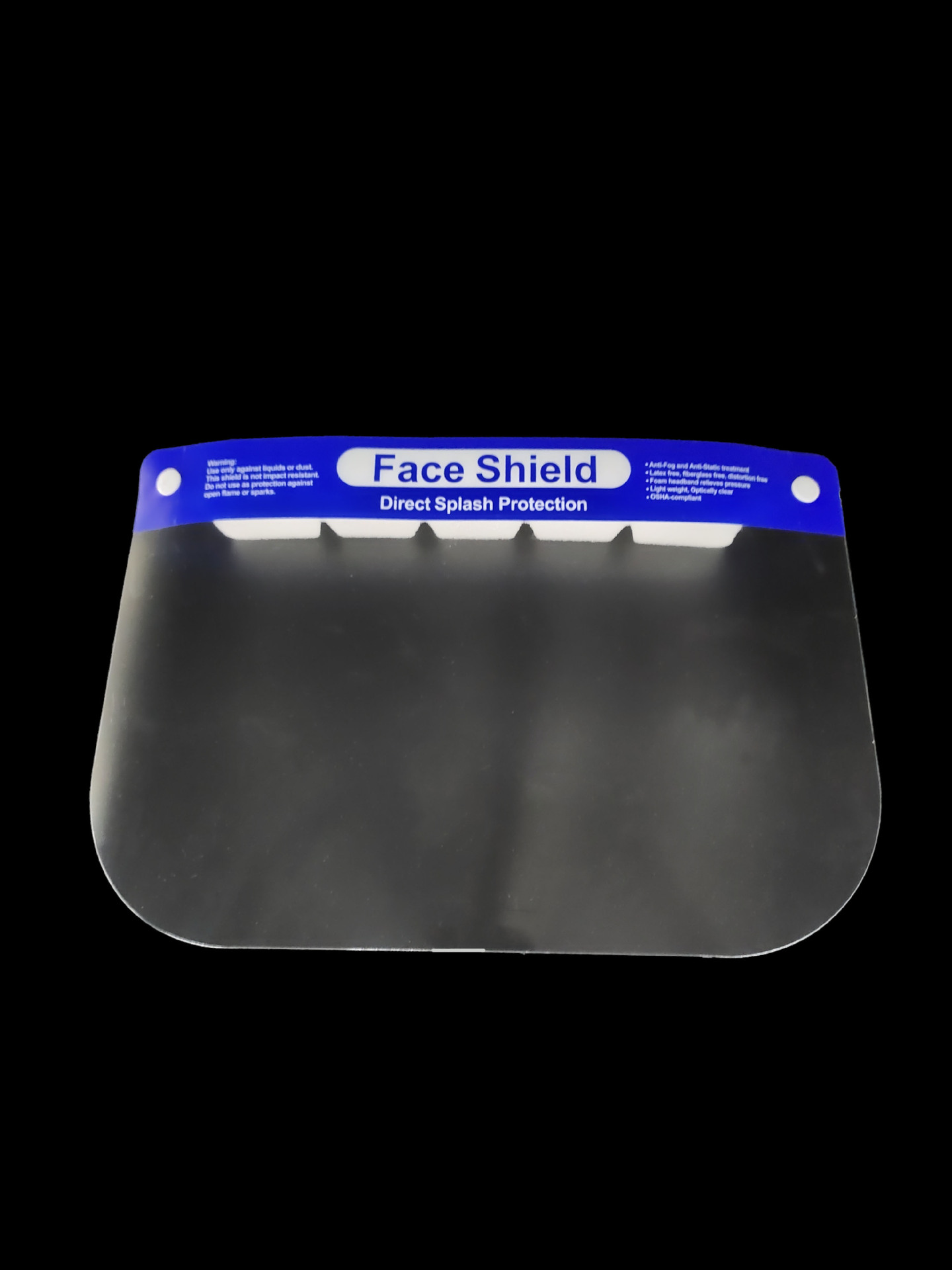 高清透明双面防飞沫防护面罩儿童成人全脸防溅面罩防油烟护脸帽详情3