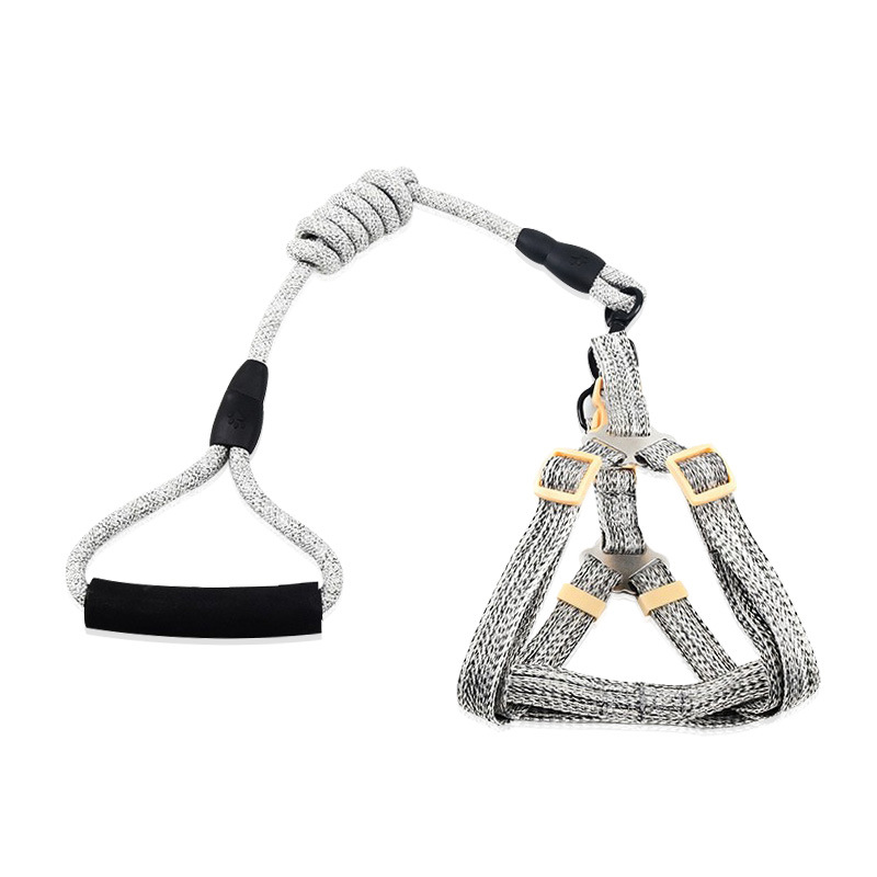 New cross-border pet leash, dog leash, dog chain, foam handle, dog leash sleeve, pet chest and back strap pic 14