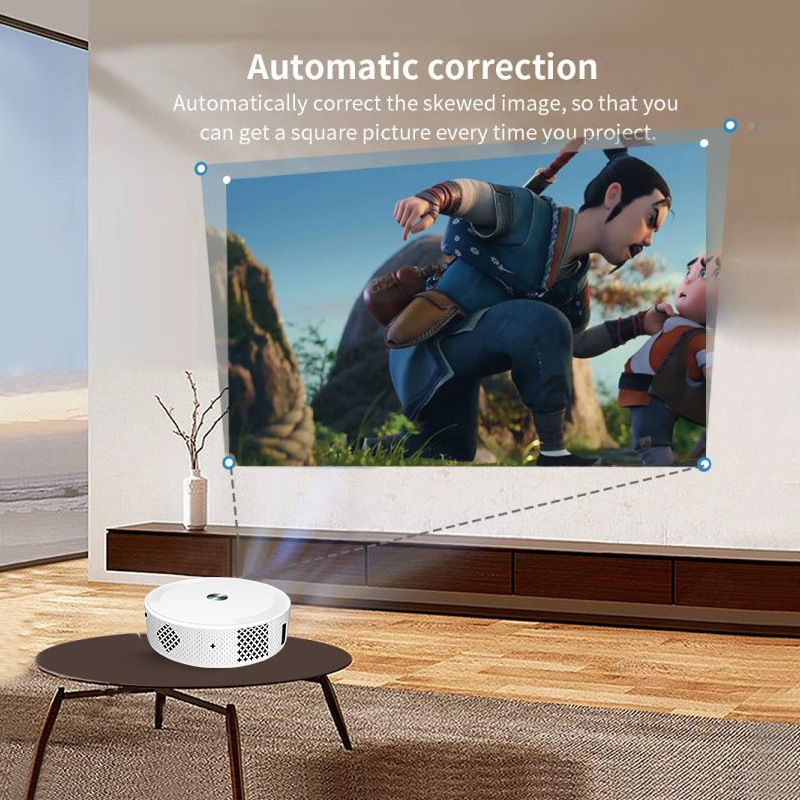 Cross-border Z8 Overseas Android 32G high-definition projector for home use, portable wireless screen projection, mobile phone wifi, home theater pic 23