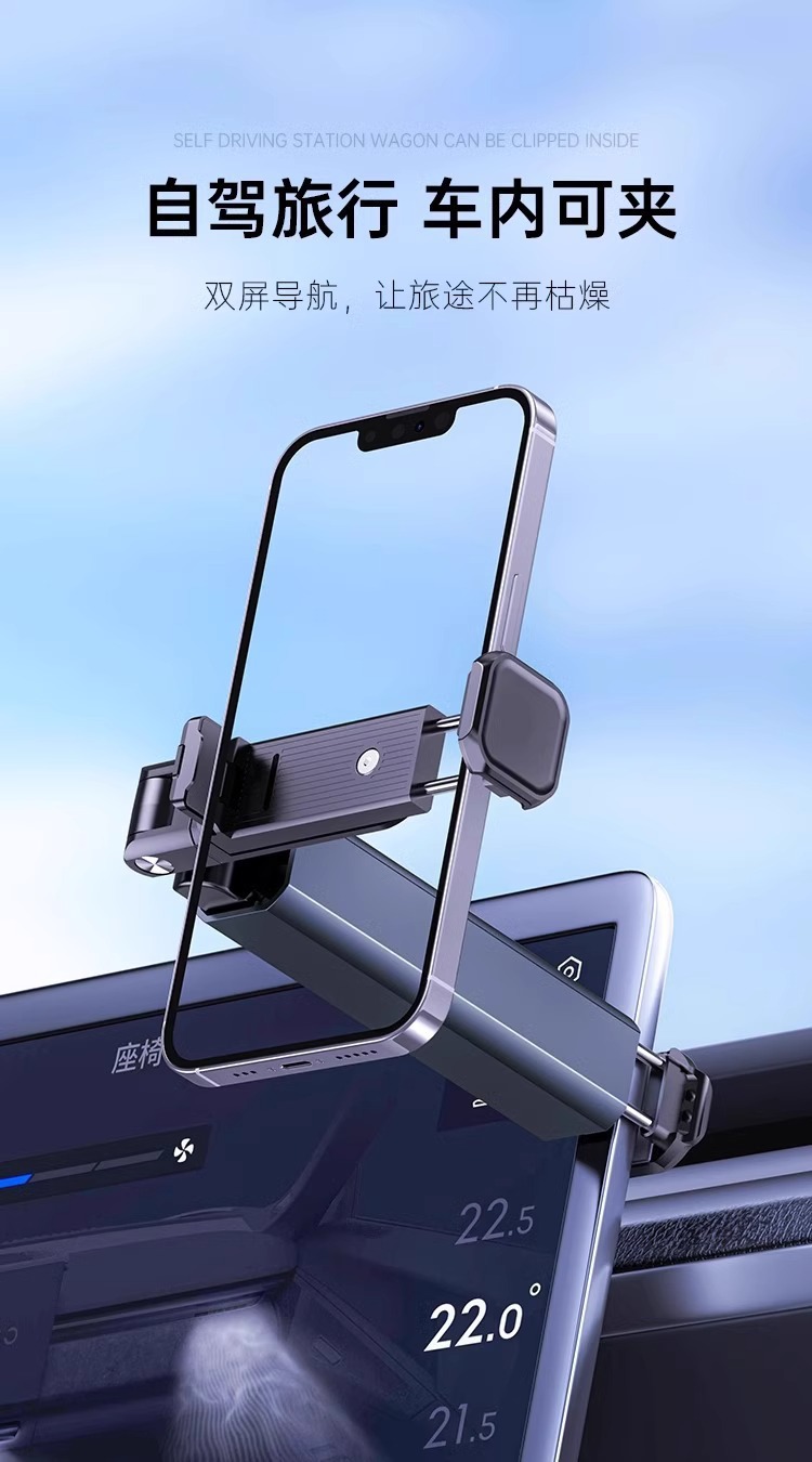 Portable and lazy travel phone stand, desktop TV series watching, live streaming, photography, folding stand, magic clip phone stand pic 8