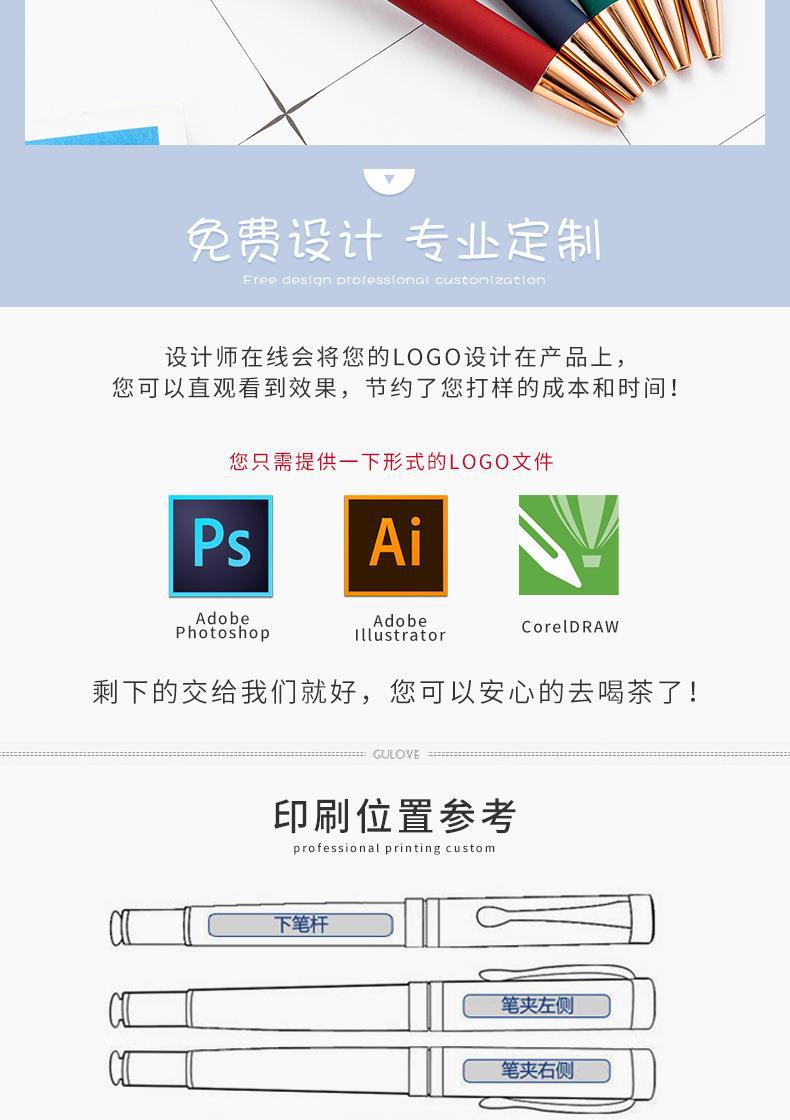 Aluminum rod ballpoint pens in stock for wholesale. Press ballpoint pens, metal oil pens, printable press aluminum rod ballpoint pens pic 20