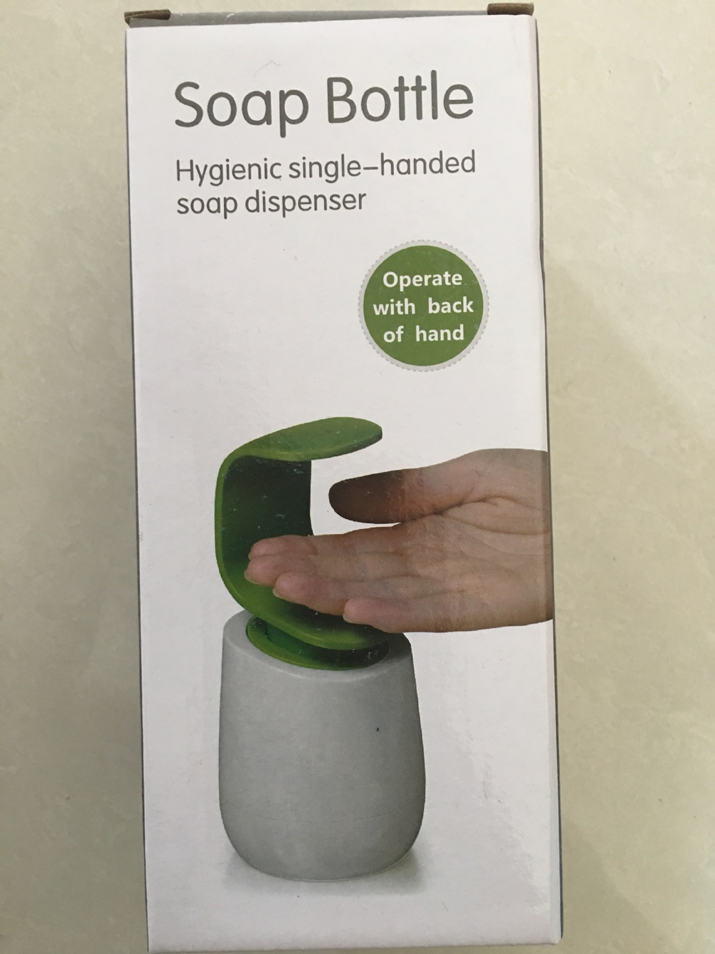 C-type hand sanitizer bottle, soap dispenser, body wash and dishwashing liquid can be dispensed by pressing with the back of one hand pic 2