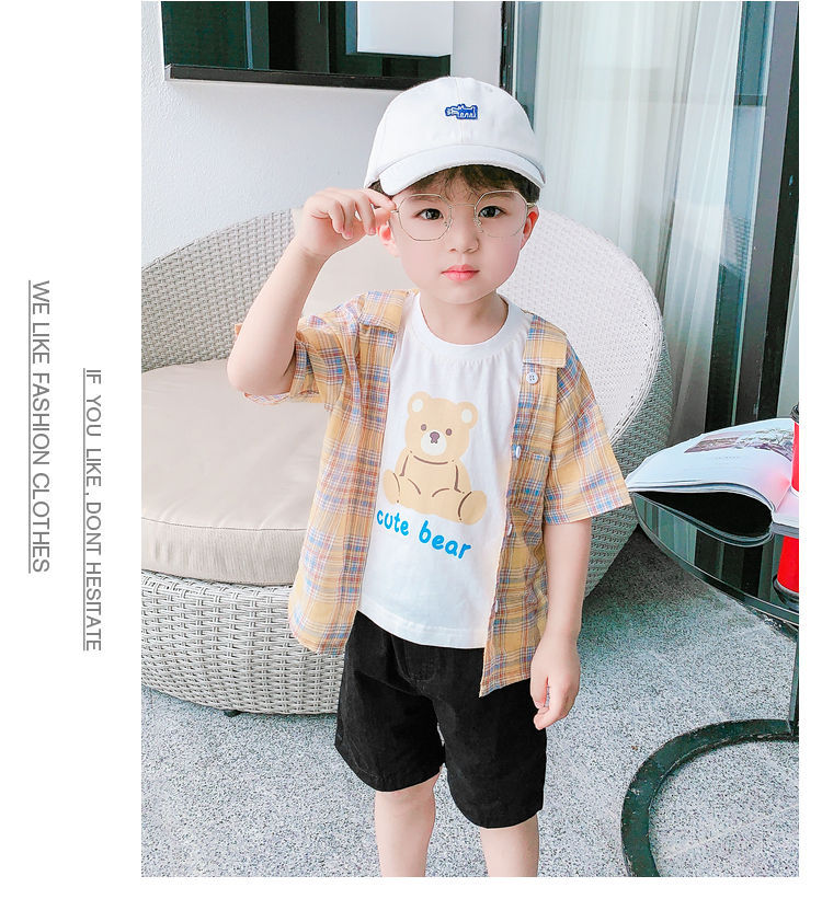 童装工装裤短裤夏季薄款男童休闲裤新款儿童夏装纯色五分外贸爆款详情15