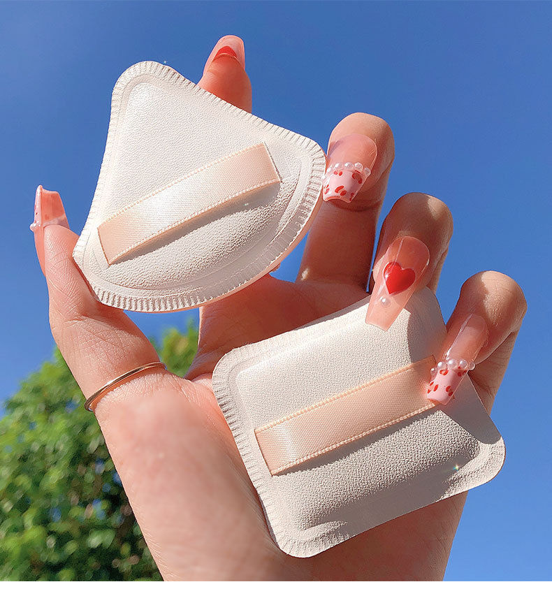 Japanese Rubycell cotton candy cushion powder puff, foundation liquid, powder compact, setting powder puff, non-sucking powder, dry and wet dual-purpose pic 13