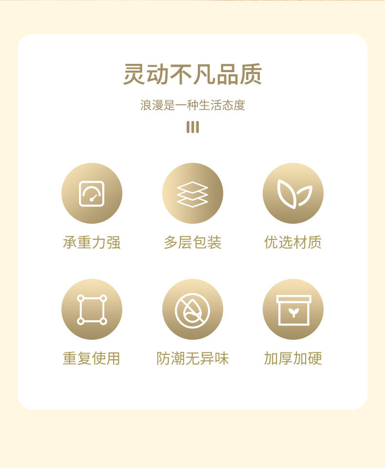 创意蝴蝶结礼盒橙色伴手礼盒实用杯子风扇雨伞绿色商务礼品包装盒详情9
