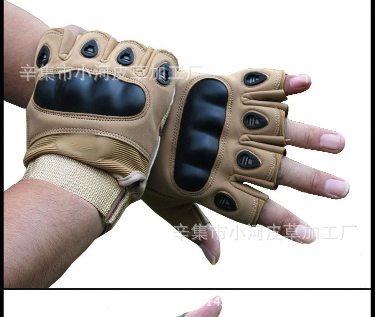 Special Forces tactical half-finger gloves, male reporter Black Eagle Sports Outdoor fighting anti-slip military fan cycling sun protection gloves pic 13