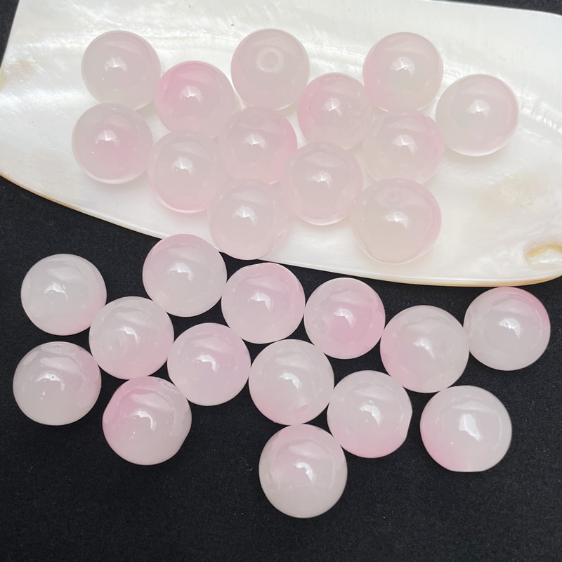 现货6 8 10mm双色玻璃珠子散珠手工diy手串配件批发项链饰品材料详情5