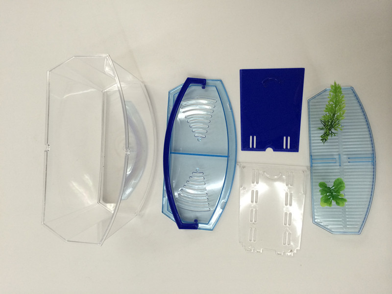 Wholesale supply of plastic fish tanks, betta cups, double-tank betta boxes, hatching boxes, and small pet turtle tanks pic 10