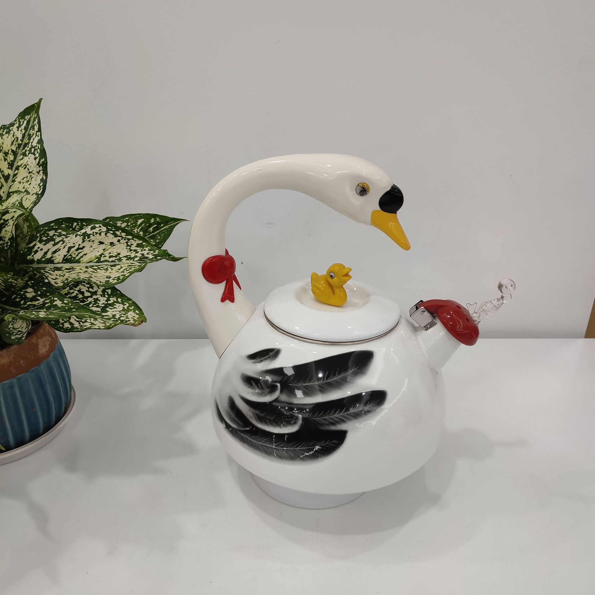 Large capacity 2.8L giraffe call kettle, Amazon cross-border sound kettle wholesale, induction cooker, gas stove pic 3