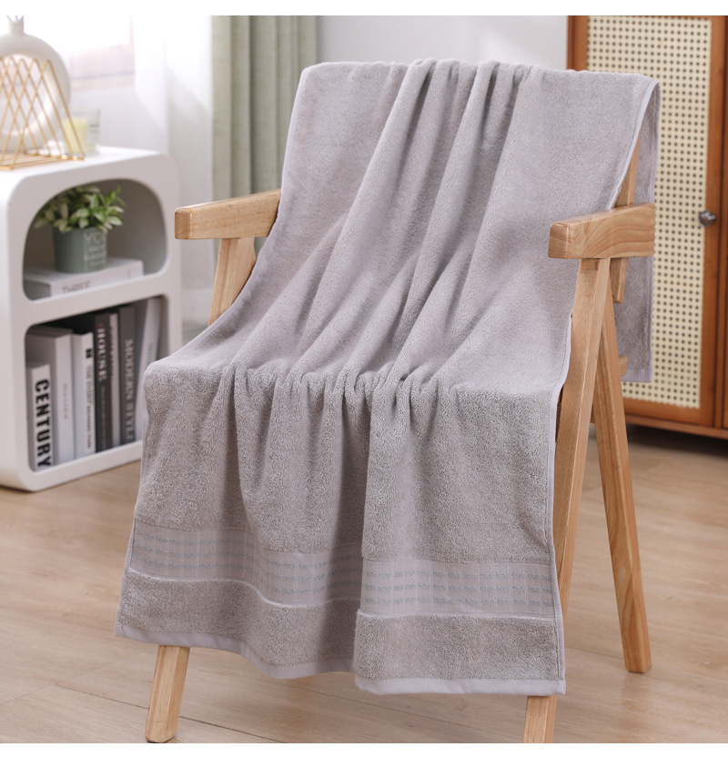 Pure cotton towels, bath towels, hotel beauty salon large bath towels, household absorbent all-cotton face towels for both men and women wholesale pic 16