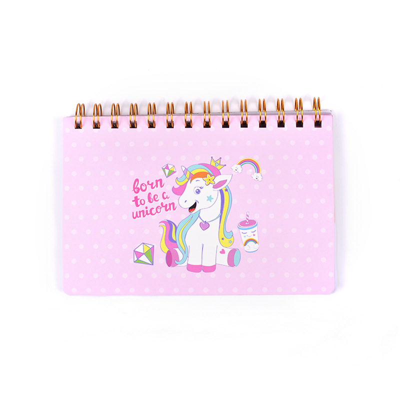 Weibo student Cartoon portable Notebook, Cute notebook, hand-held ledger, children's diary wholesale, coil notebook pic 5