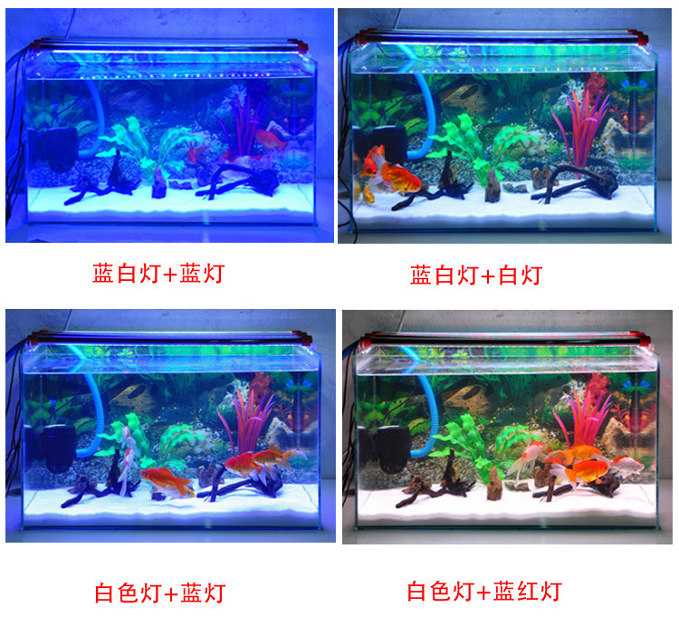 LED aquarium fish tank light, aquarium land and water dual-purpose light, aquarium lighting lamp, LED aquatic plant light, aquarium pic 30