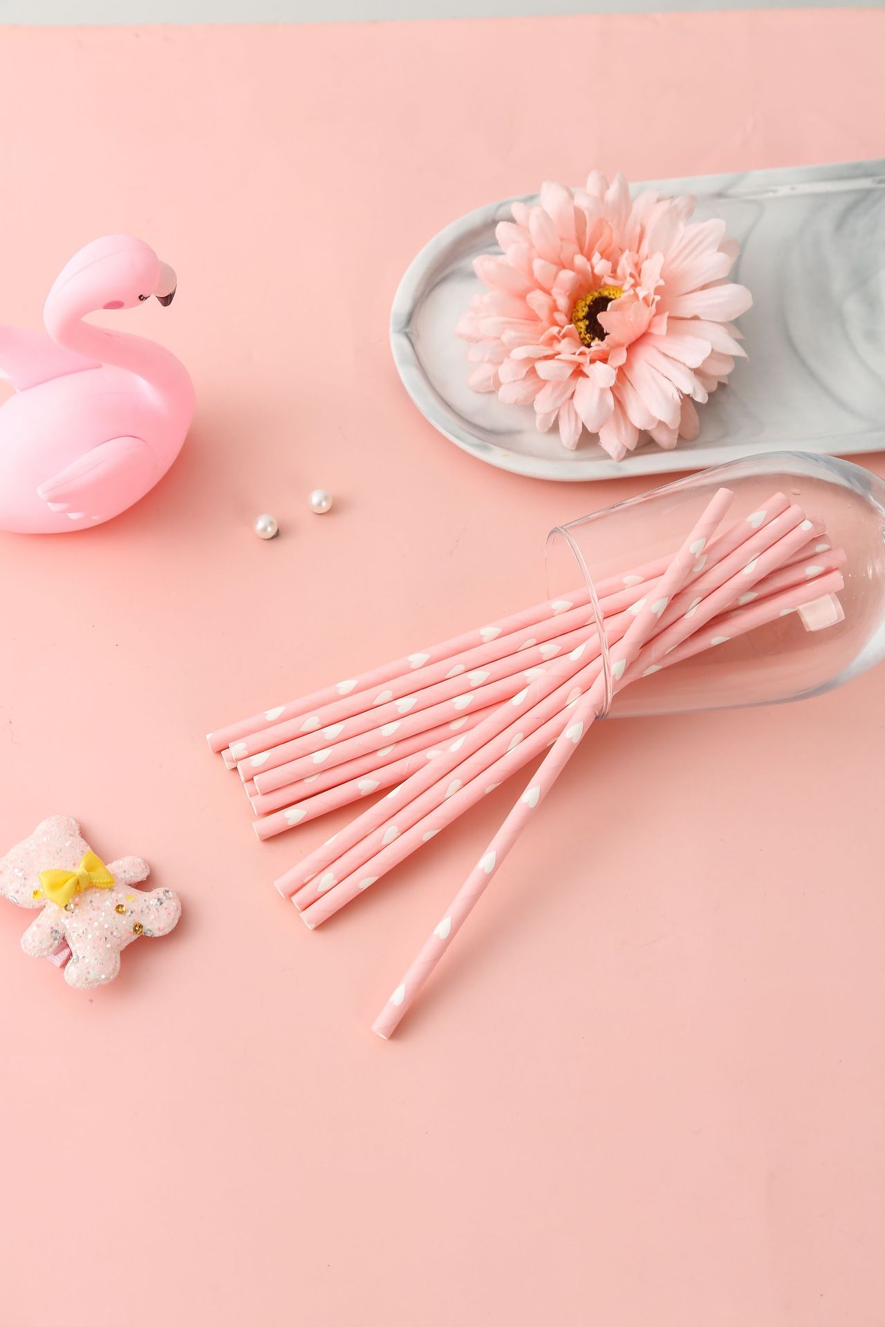 纸吸管酒吧派对100支一次性 环保创意果汁鸡尾酒艺术用吸管可设计详情3