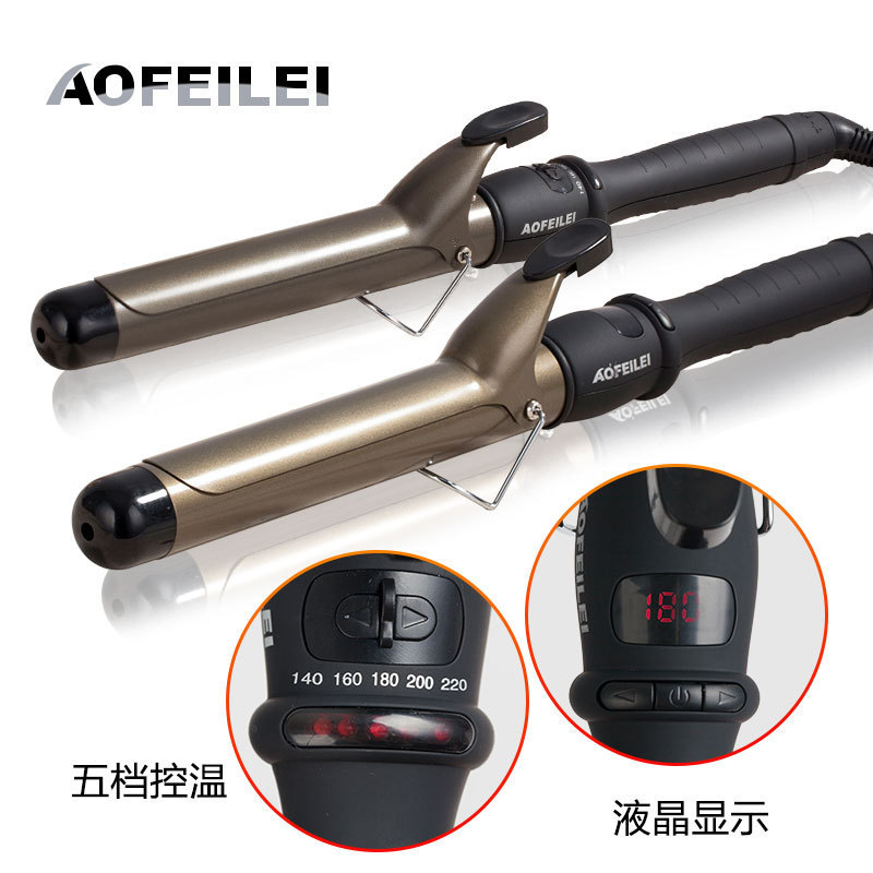 Professional curling irons and electric curling rods from the manufacturer, 25, 28, 32mm styling tools, ceramic large wave magic style pic 10