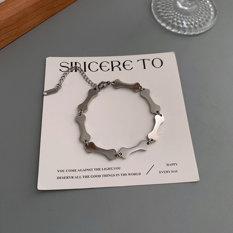 不掉色钛钢项链男潮小众设计高级感男士锁骨链个性街拍学生颈链潮详情19