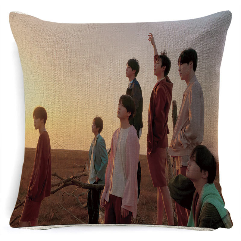 Customized new cushion covers for anime and cartoon BTS fans, Douyin merchandise and fan gifts pic 18