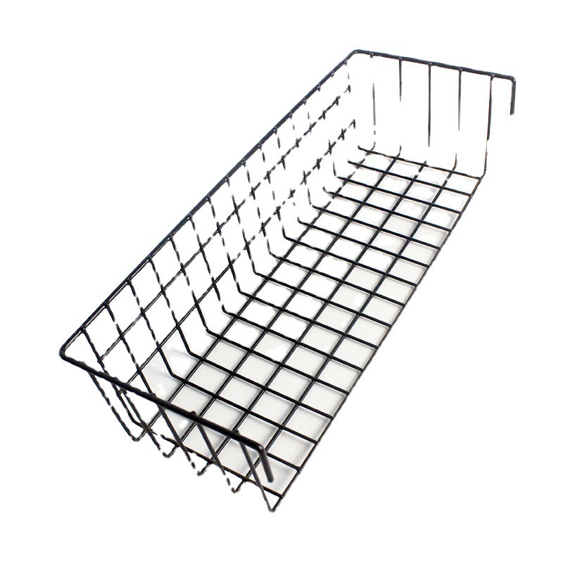 墙面置物架网托盘挂篮挂钩红铁艺网格收纳篮照片墙配件装饰品宿舍详情4