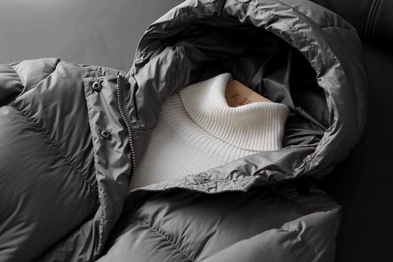 XG1613 Goose down style slimming and waist-cinching down bread dress for women in autumn and Winter 2022 New pic 34