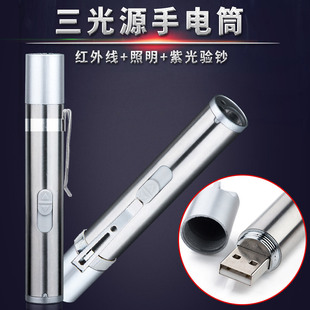 便携USB绿光单点手电 户外指星笔 沙盘售楼笔绿外线灯 厂家直销详情16
