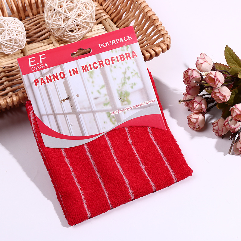 Scouring pads, cleaning cloths that absorb water and do not shed fibers, suitable for wiping floors, furniture, tablecloths, and kitchens. No color selection. Wholesale at low prices pic 5