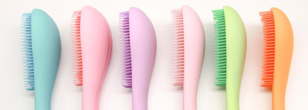 现货批发塑料气囊贵妇按摩梳美发卷发梳 顺发梳平底梳子方形梳详情12