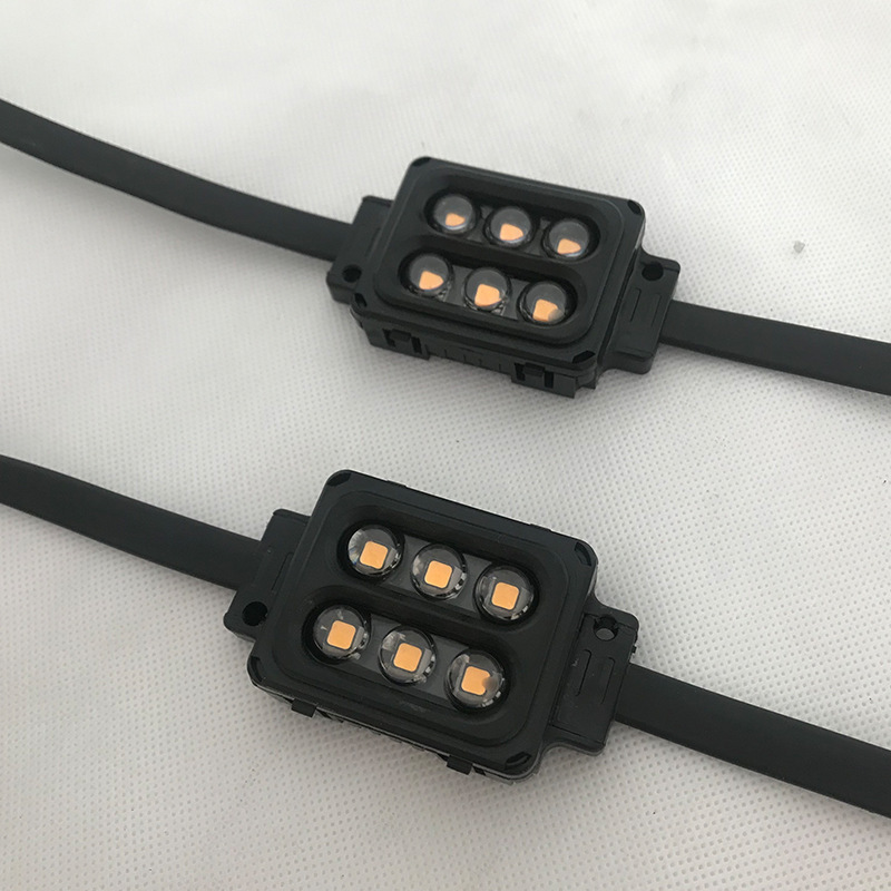 Customized LED point light source lamps, point light source running lights, single-color building lighting, storefront sign decorative lights pic 2
