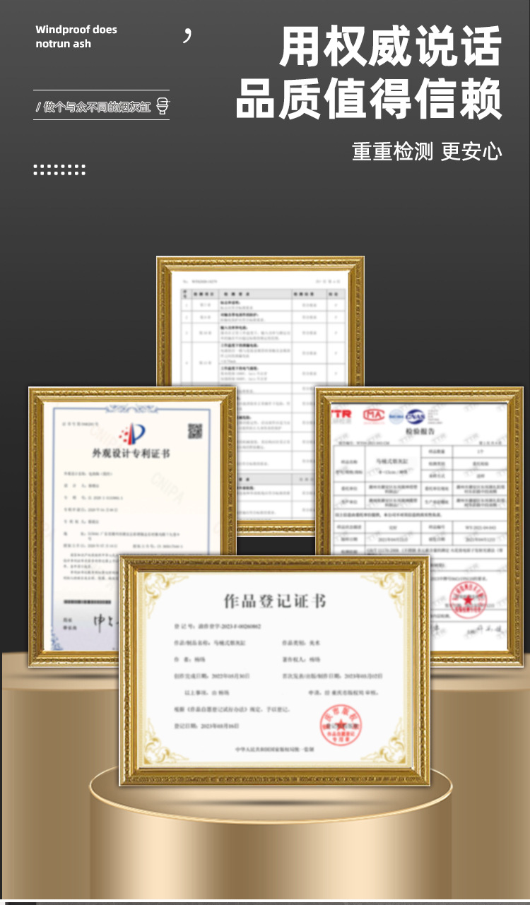 创意挂壁台面式马桶烟灰缸厕所客厅带盖高烟缸防烟灰赠品礼品浴室详情5