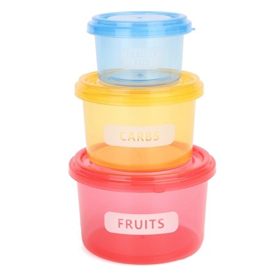 Creative Perfect Portions 7-piece set portable outdoor lunch box diet control lunch box pic 11