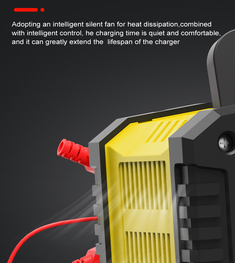 10A portable 12V24V motorcycle battery charger and portable car battery charger pic 20