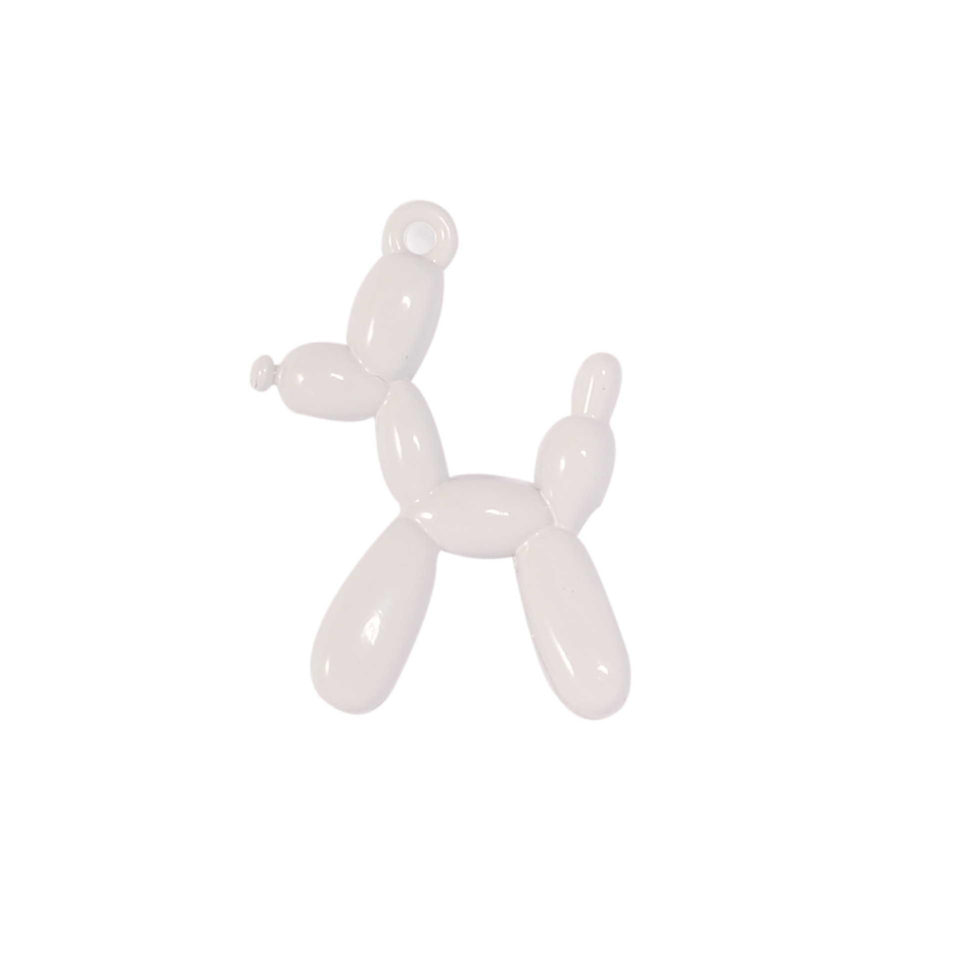 Cross-border exclusive split balloon dog zinc alloy glossy paint pendant, pendant, bracelet, necklace DIY jewelry accessories pic 11