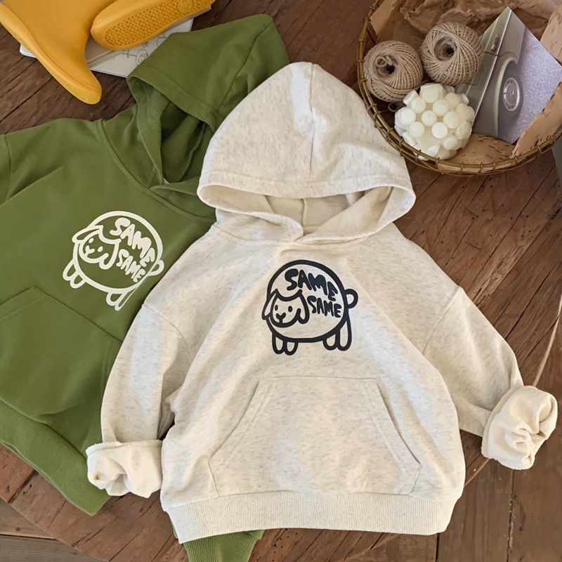 男童卫衣春秋2023新款小童洋气儿童春装上衣卡通宝宝春秋连帽外套详情1