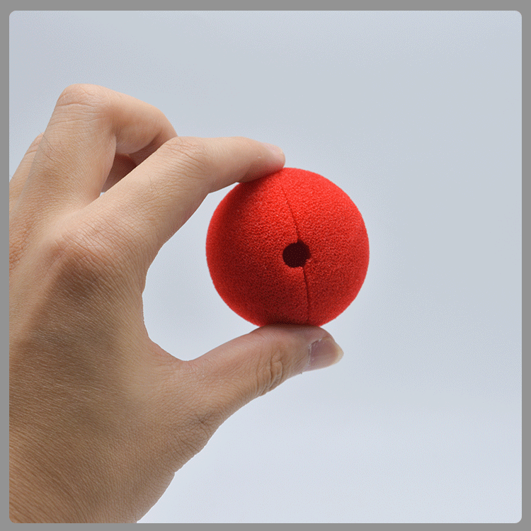 2010-3 Cross-border Masquerade Ball Party Fun Decoration Clown Nose Glasses Props Sponge Red Nose Glasses Set Wholesale pic 5