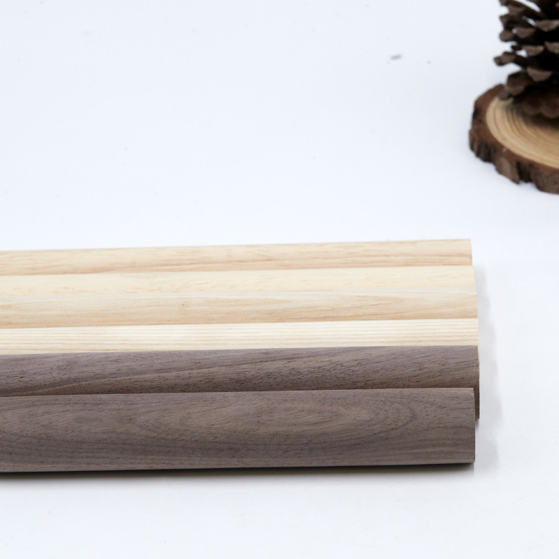 厂家直供实木木棒榉木圆棒黑胡桃实木圆棒瑜伽开背木棍详情13