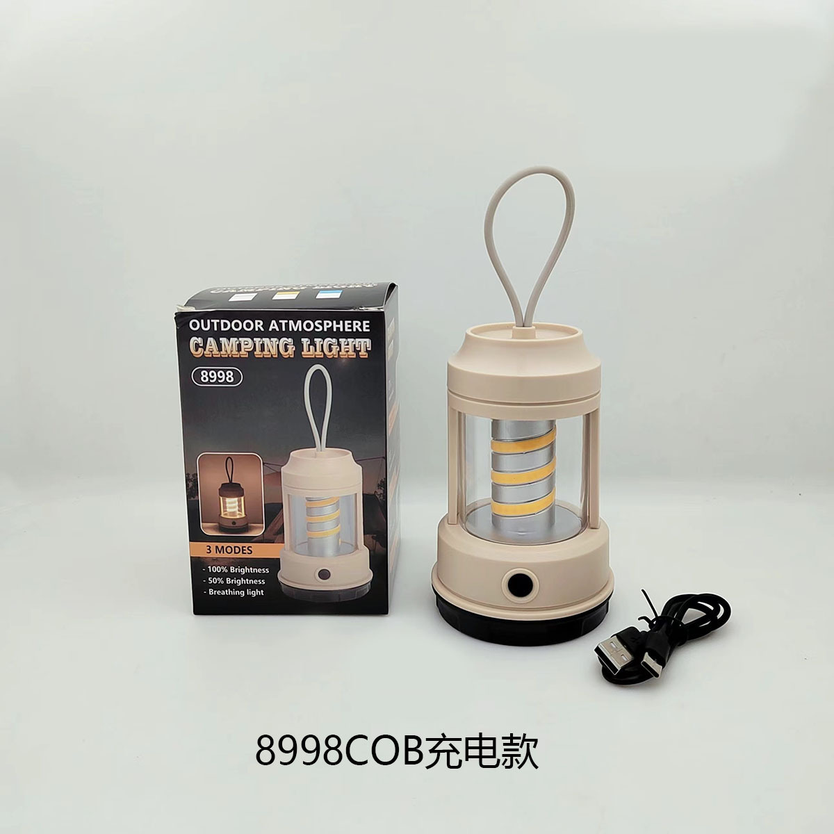 新款露营灯软性灯泡星星暖光呼吸灯光Type-C充电款电池款露营灯详情7