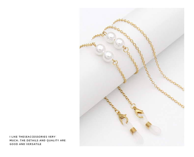 Cross-border ins high-end eyeglass chains, European and American trendy and fashionable anti-loss pendant chains, masks, eyeglasses and accessories factory direct sales pic 5