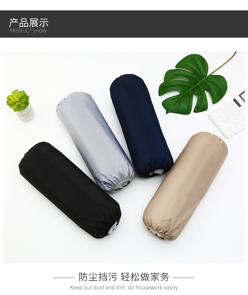 Wholesale of extended and enlarged waterproof sleeve sleeves in solid color, oil-proof, labor protection sleeves for men and women, adults and students pic 8