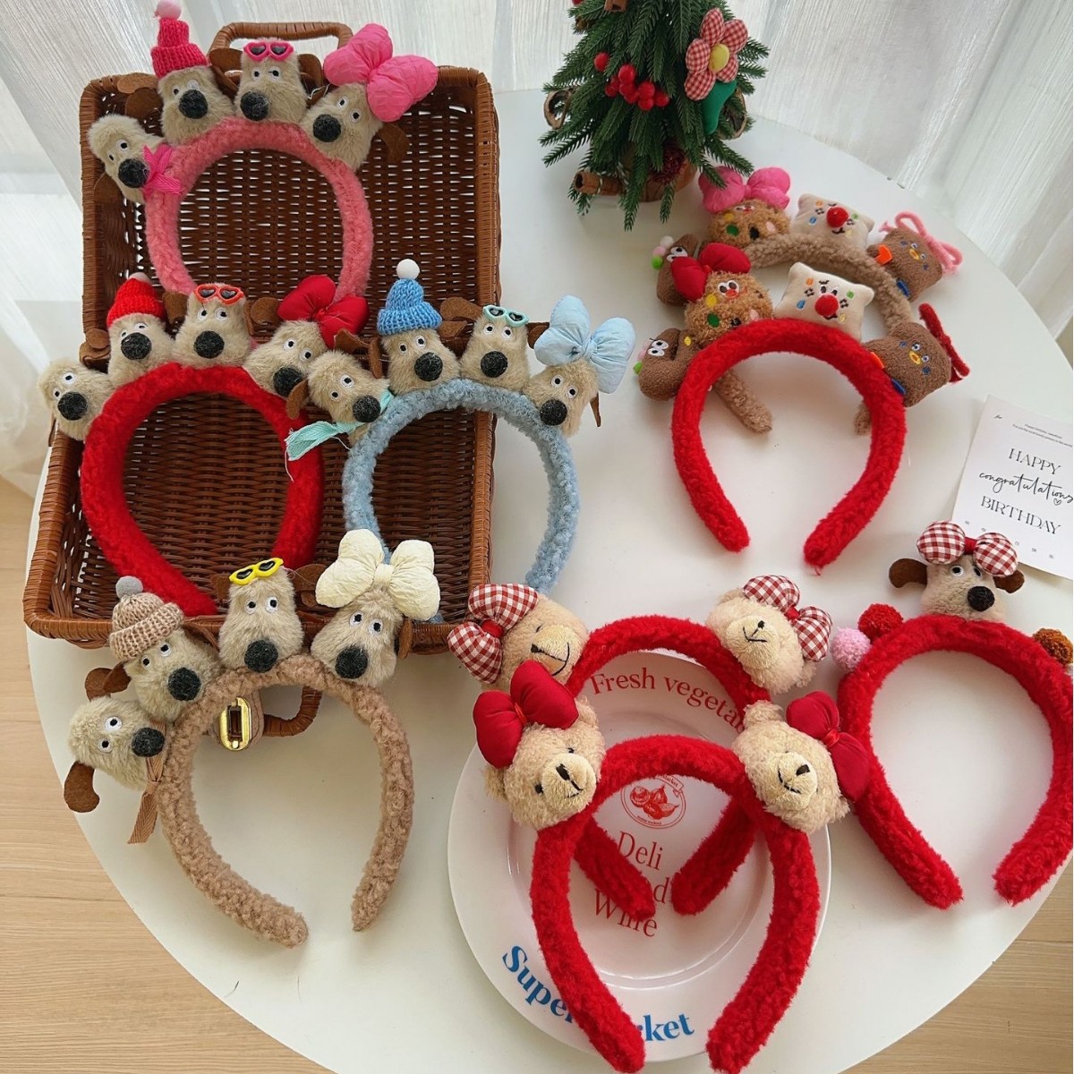 Retro headband for women, 2025 new style Korean-style versatile headband, a high head top voluminous wonder, a stylish and fashionable hair accessory pic 9