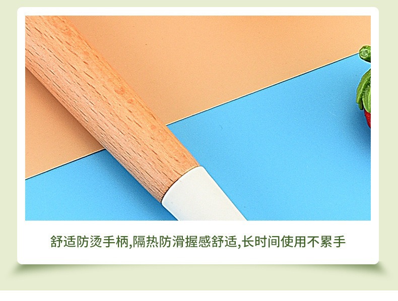 硅胶锅铲三件套不粘锅专用炒菜铲子食品级硅胶汤勺煎铲厨具套装详情9